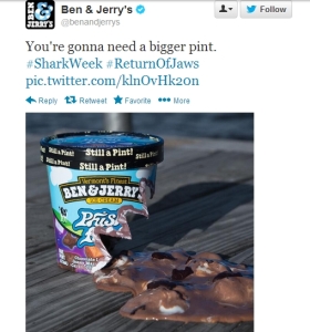 Shark Week Ben & Jerry's